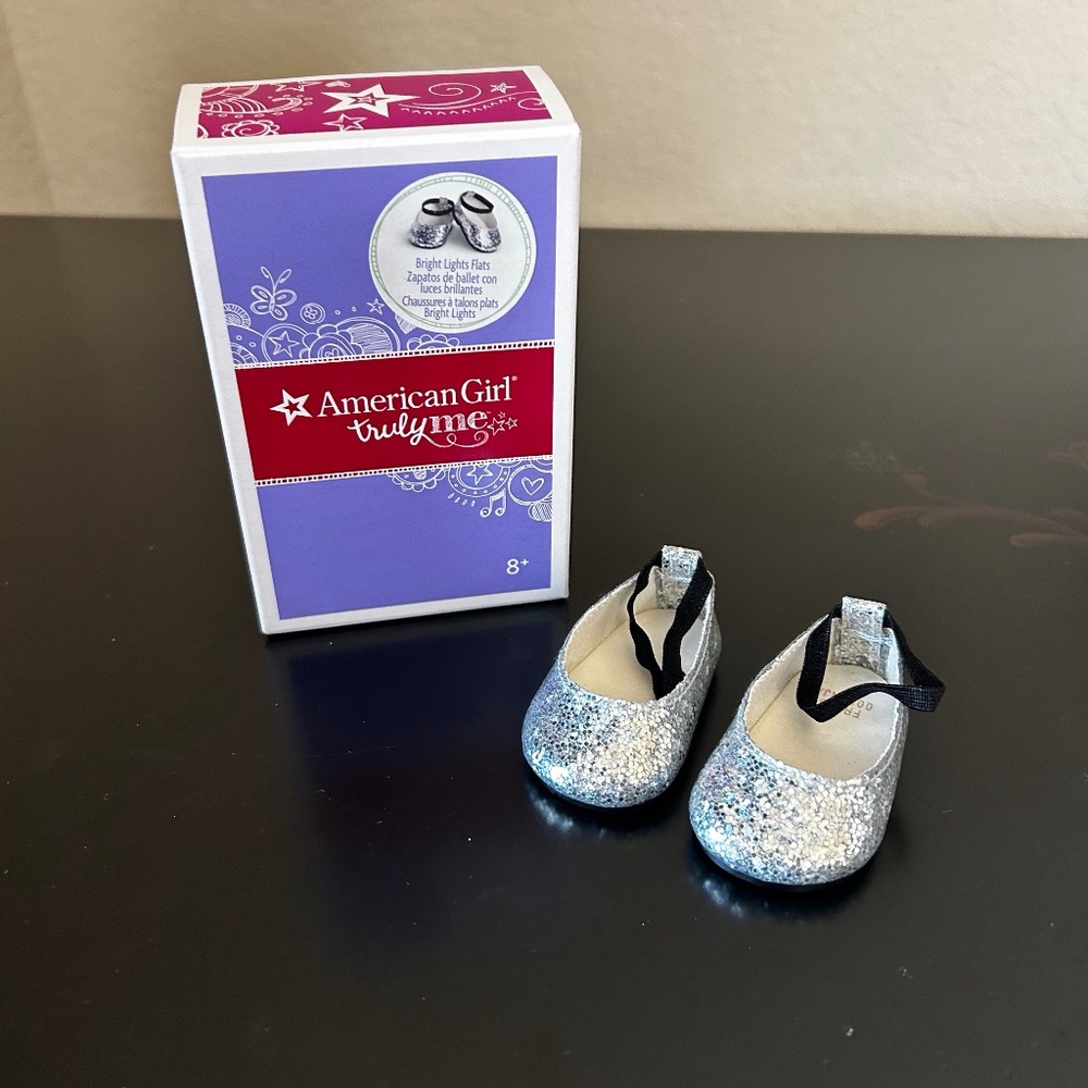American Girl Truly Me Bright Lights Flats. NWT